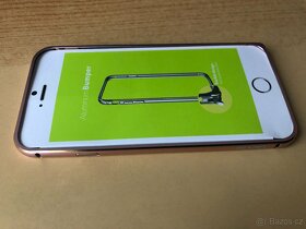 Růžový Hliníkový Rámeček pro iPhone 6/6s - 4