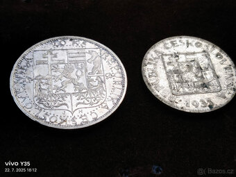 Stříbrné mince 1.republika - 4