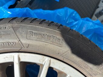 Original BMW Alu zimni kola 225/50 r17, GoodYear MS Runflat - 4