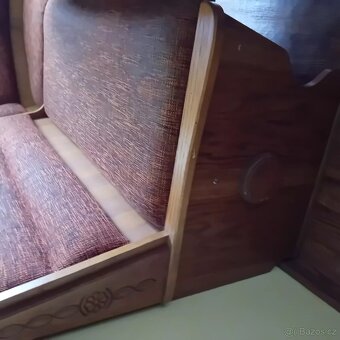 Jídelní lavice, židle a stůl - 4