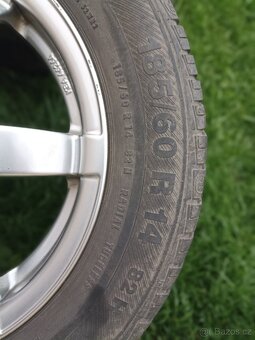 Lité kola komplet letní, 185/60 R14 na VW Polo, Fabia - 4