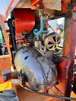 Fréza domácí výroby - motor ČZ 175/502 - 4