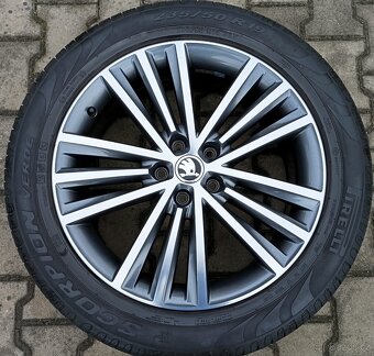 Disky originální Škoda Kodiaq 5x112 R19 Sirius - 4