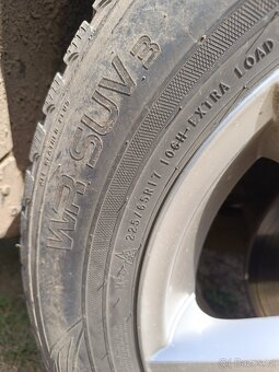 17"Disky + Nokian WR SUV3 225/65/17 - 4
