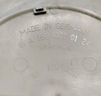 Poklice Mercedes-Benz 15" 4ks - 4