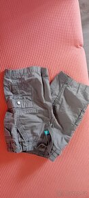 Chlapecké khaki kraťasy/šortky C&A vel.92 - 4