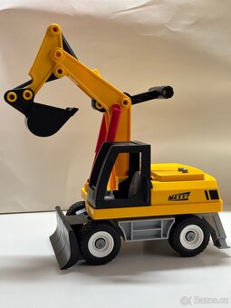 Playmobil bagr stavba 1 - 4