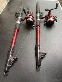 Sada na kapra. Prut 3.6m Hunter pro, navijak serie 5000 - 4