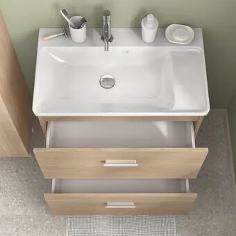 Keramické umyvadlo Easy 71 cm Sensea, kompletně nové, neotev - 4