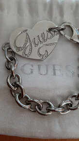 Krásný nový náramek z chirurgické oceli originál GUESS - 4