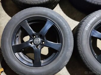 Alu kola 5x114.3, 7Jx17, ET 48 + pneu 225/65R17 - 4