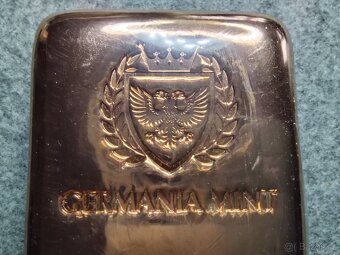 Měděný slitek 1 kg Germania Mint, certifikát, hologram - 4
