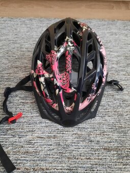 Dívčí cyklistická přilba, vel. 50-54cm, S/M. - 4