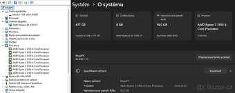 Herní PC - RX 5700XT + Ryzen 3100 +16GB DDR4 - 4