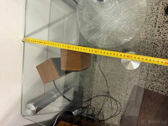 Skleněný televizní stolek TV - 4