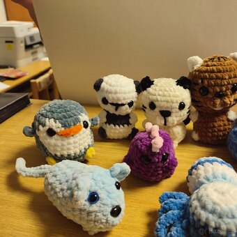 háčkované hračky - 4