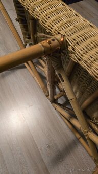 Ratanová lavice Fabion - 4