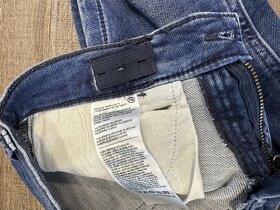 jeansové kraťasy vel 152 C&A - 4