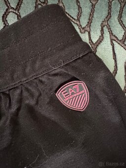 Tepláky ARMANI - černé/růžové detaily XL dámské - 4