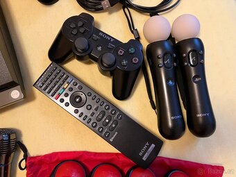 PS3 500GB, BUZZ, PS3 Move, ovladac, mikrofony... Jailbreak - 4