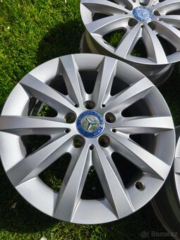 Originální alu kola Mercedes r16 5x112 třída A B - 4