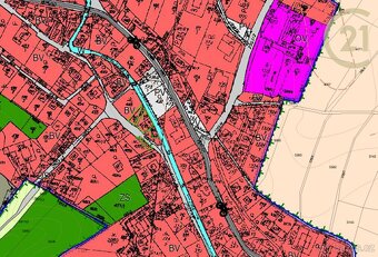 Prodej souboru pozemků v centru obce Kunčina – 972 m² - 4