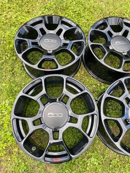 ALU KOLA FIAT 500 4X98 R16’ BLACK - 4