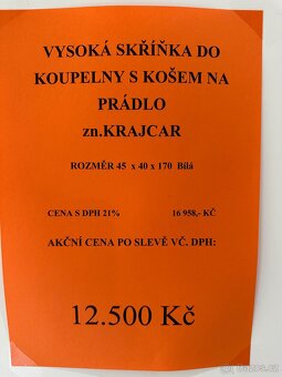 Skříňka s košem na prádlo Krajcar - 4