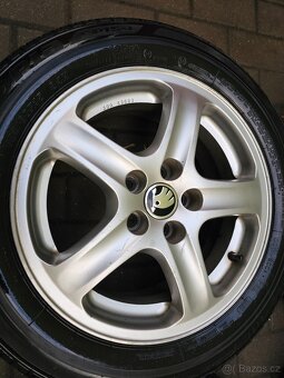 ALU kola letní Škoda 5x100 Fabia III Rapid R15 - 4