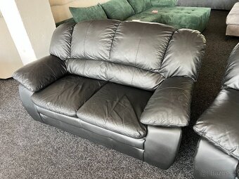 Sedací souprava 3 + 2 + 1 - kůže - NEPOUŽITÁ - 4