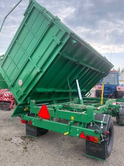 Traktorovy vlek,navěs, přívěs, (sklopení try strany) Belarus - 4