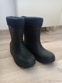 Dětské zateplené holínky Demar DINO, vel. 32/33 - 4