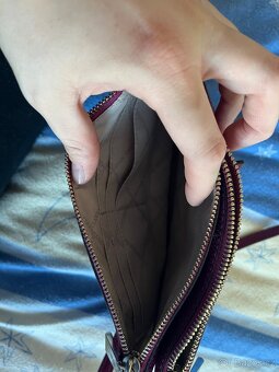 Nová Michael Kors kabelka fialové psaníčko - 4