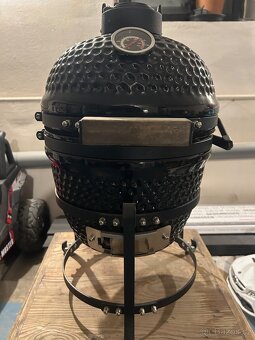Nový Keramický gril na dřevěné uhlí “vajíčko” - 4