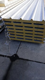 Sendvičové panely,jádro Pur, minerální vata, stěnový, střešn - 4