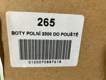 Boty polní 2000 do pouště - 4