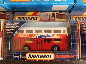 Matchbox SuperKings K-15 London Bus - 11ks RARITA. - 4