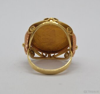 Zlatý prsten s mincí - 4
