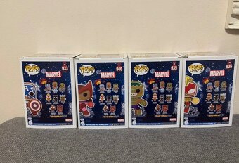 Marvel Gingerbread Funko Pop set - 4