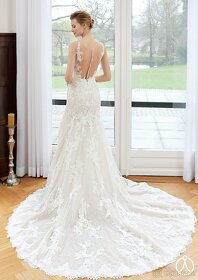 Elegantní svatební šaty - 4