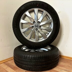 HONDA CR-V 5x114,3 R18 ET50+LETNÍ 225/60R18 5,5mm - 4