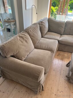 Rohová sedací souprava ektorp ikea - 4