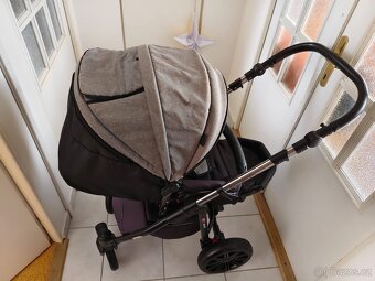 Kočárek Dorjan comfort dvojkombinace + vajíčko Cybex Aton 5 - 4