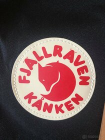 Batohy Fjällräven Kanken černý s vínovými prvky - 4