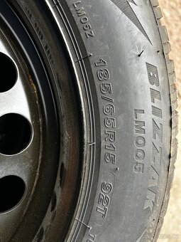 Škoda Fabia 4, VW Polo, 185/65/15 zimní sada - 4