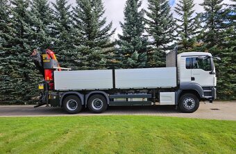 MAN TGS 26.430 - 6x4 - Valník + HR-PALFINGER PK 23002-SH E - 4