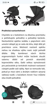 Sportovní kočárek Lionelo Annet Tour - 4