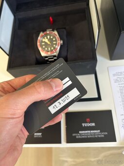 Tudor Black Bay 79230R Burgundy + záruka + příslušenství - 4