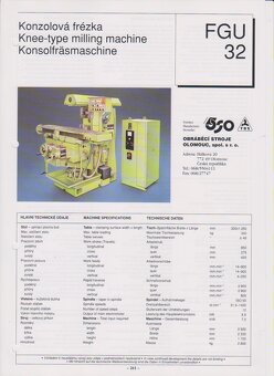 FGU  32    frézka univerzální    1990 - 4