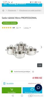 Sada nádobí MORA PROFESSIONAL, 8 dílů - 4